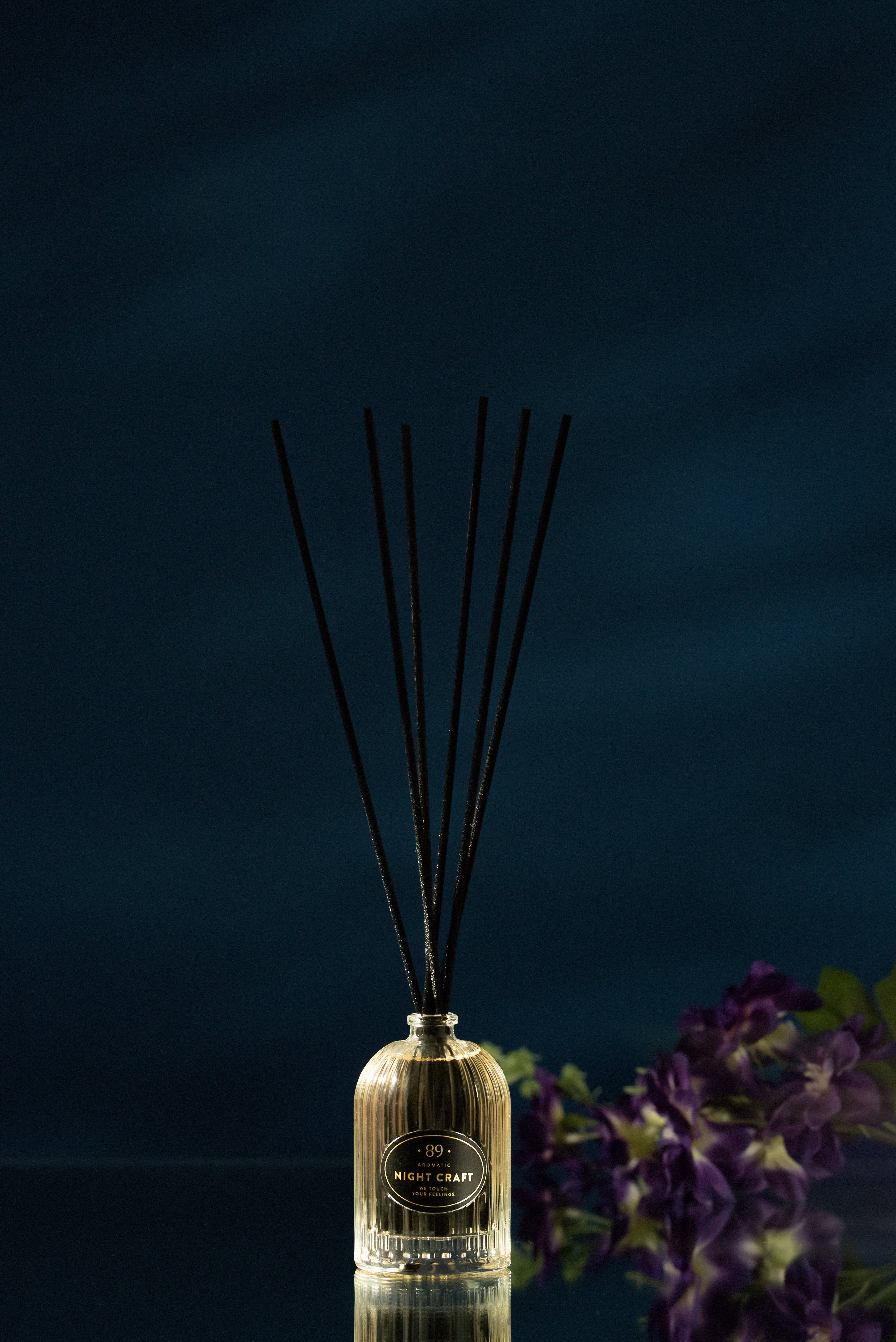 Diffusore a bastoncini retro Night Craft
